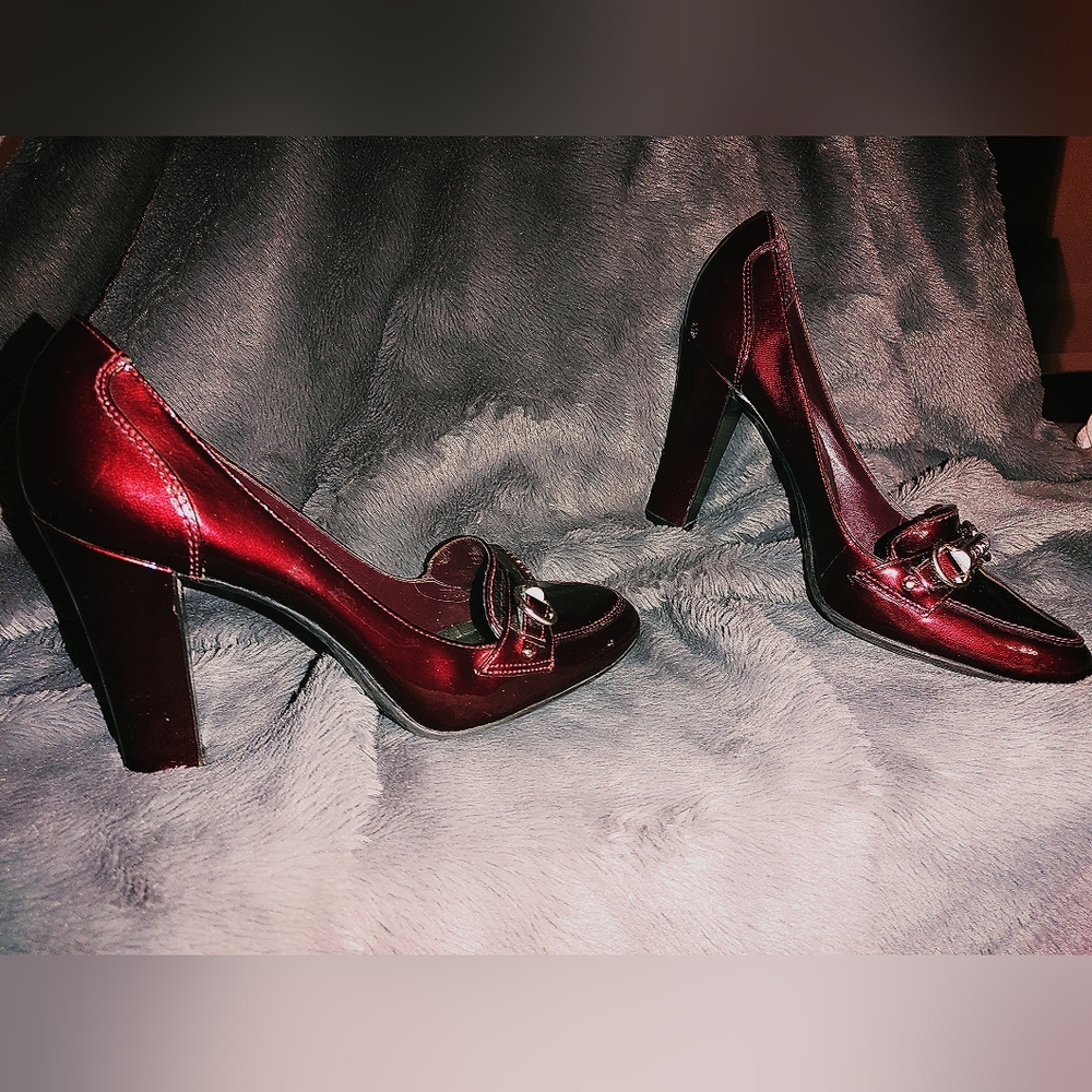 Garnet Red BCBG heels